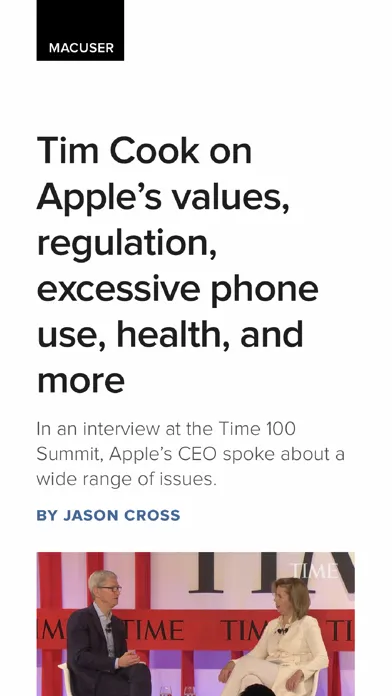 Capturas de pantalla de Macworld Digital Magazine U.S.