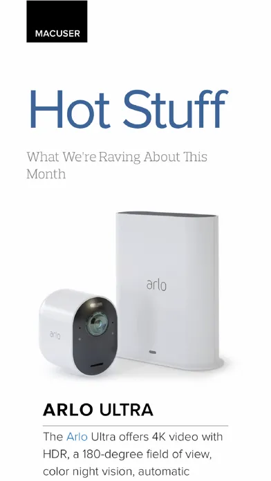 Capturas de pantalla de Macworld Digital Magazine U.S.