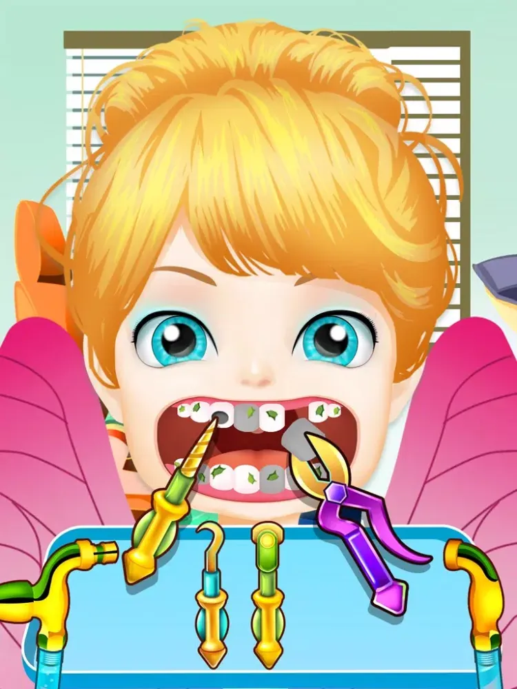 Fairy Dentist - Girls Games iPad  Screenshots