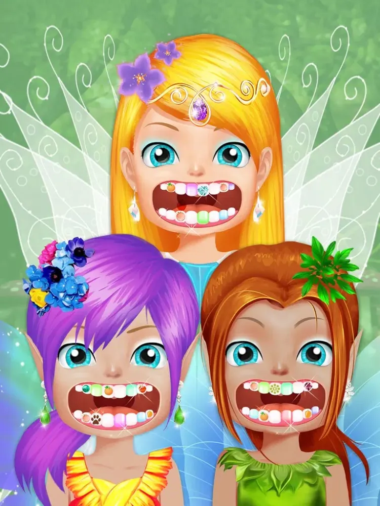 Fairy Dentist - Girls Games iPad  Screenshots