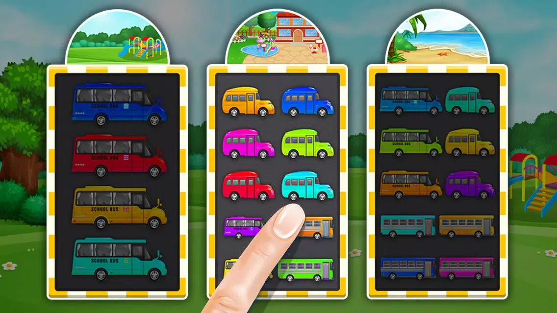 Capturas de pantalla de Wheels of the Bus - Kids Cars Salon Game