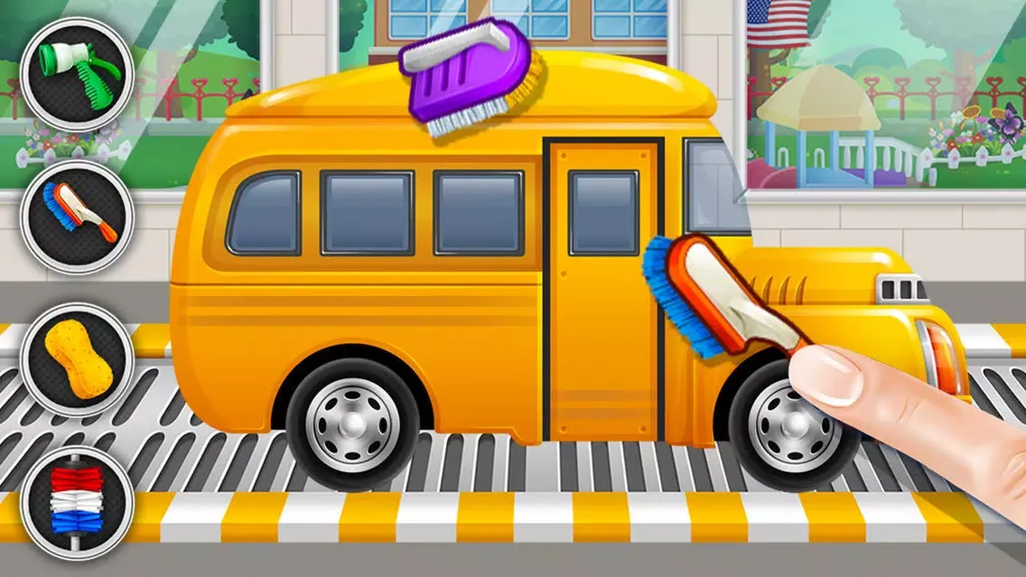 Capturas de pantalla de Wheels of the Bus - Kids Cars Salon Game