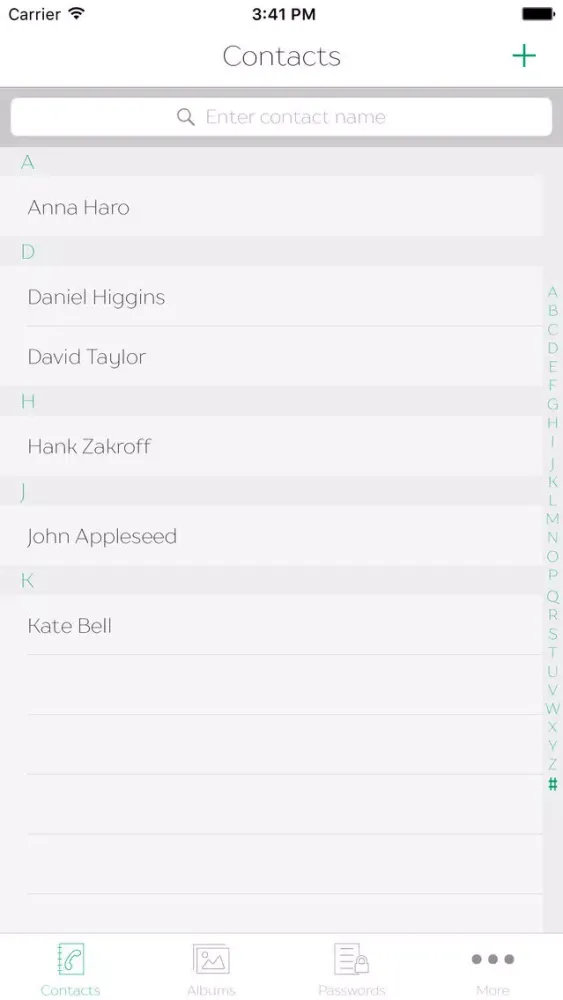 Скриншоты PrivateData - Secure Photo, Videos, Contacts & Password for Free
