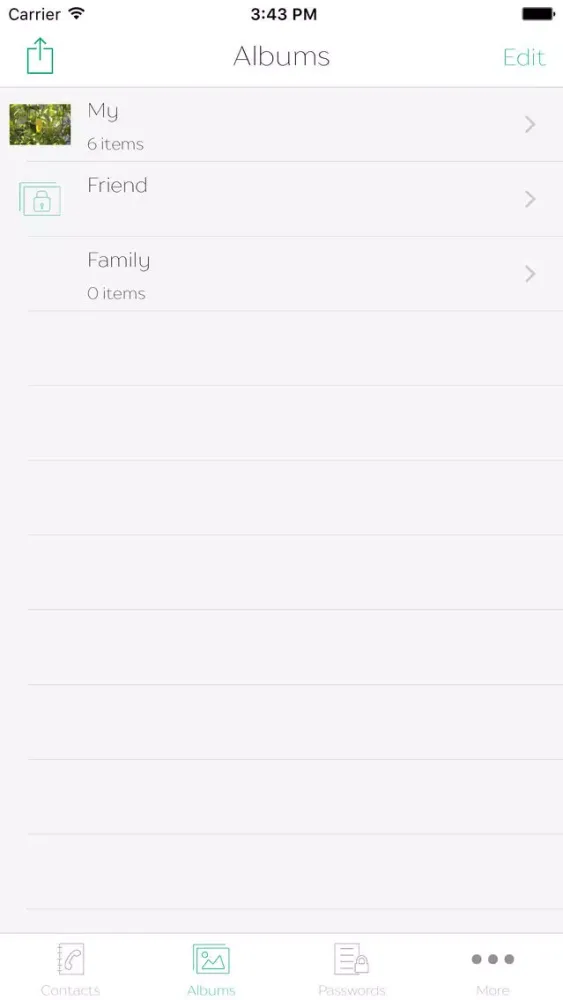 Скриншоты PrivateData - Secure Photo, Videos, Contacts & Password for Free