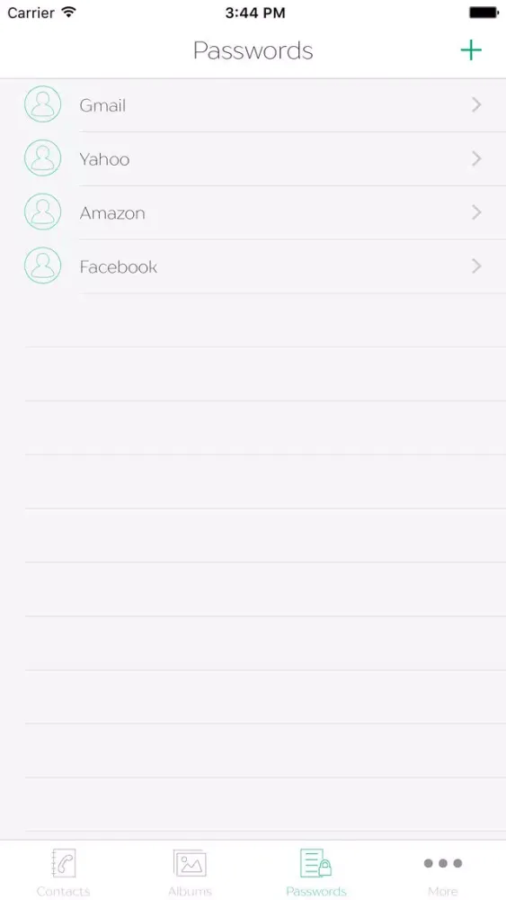 Скриншоты PrivateData - Secure Photo, Videos, Contacts & Password for Free