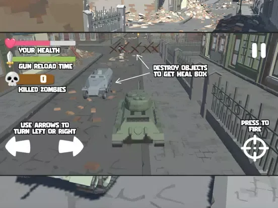Screenshot di Mad Tank Battle iPad 