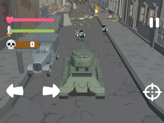 Screenshot di Mad Tank Battle iPad 