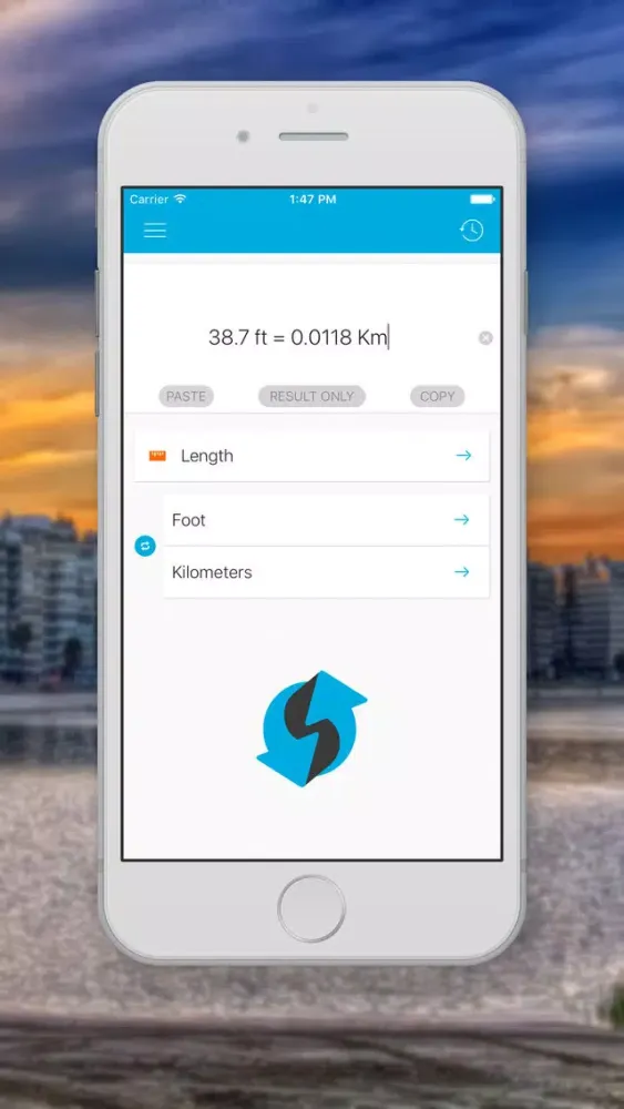 The Unit Converter Screenshots