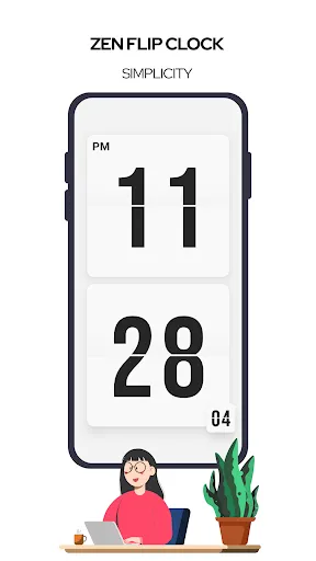 Zen Flip Clock Screenshots