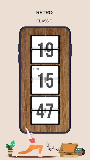 Zen Flip Clock Screenshots