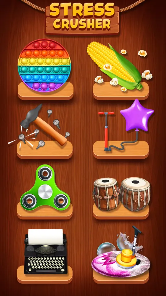 Stress Crusher Relaxing Games स्क्रीनशॉट