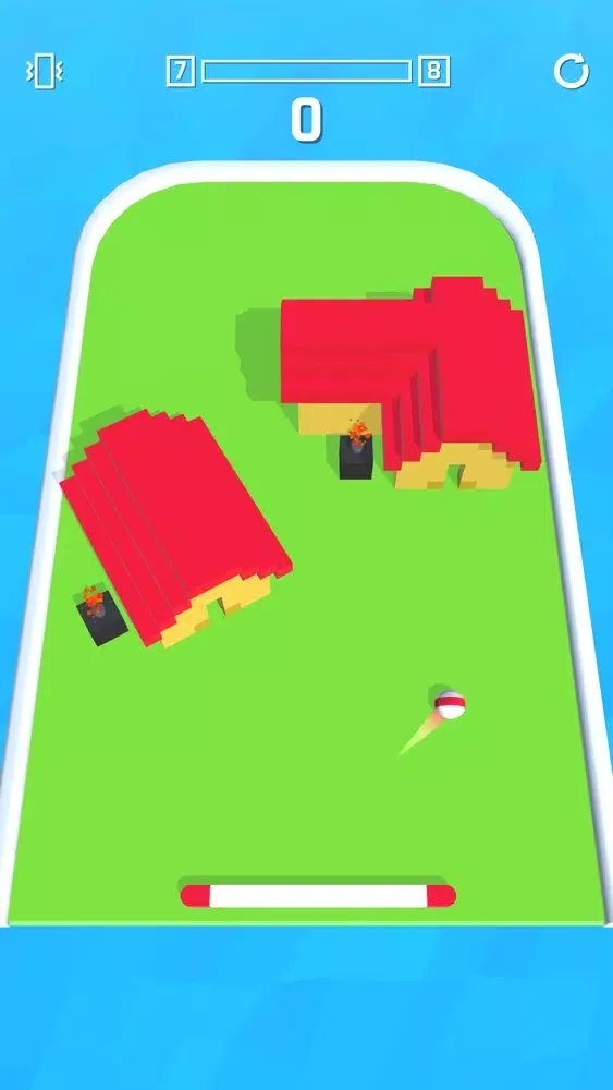 Capturas de tela do Brick Smash 3D