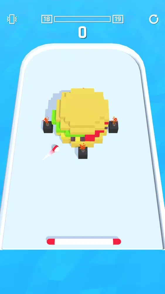Capturas de tela do Brick Smash 3D