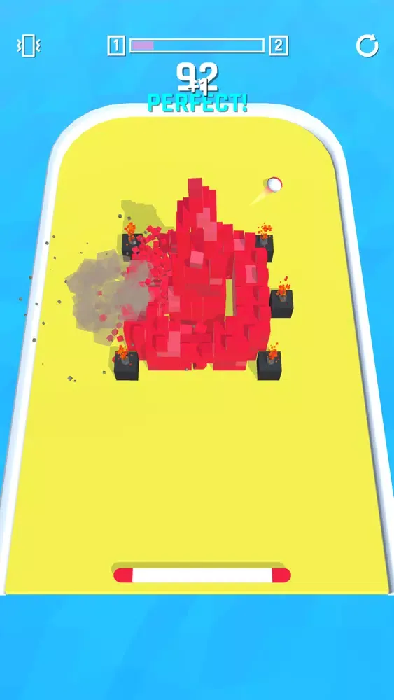 Capturas de tela do Brick Smash 3D