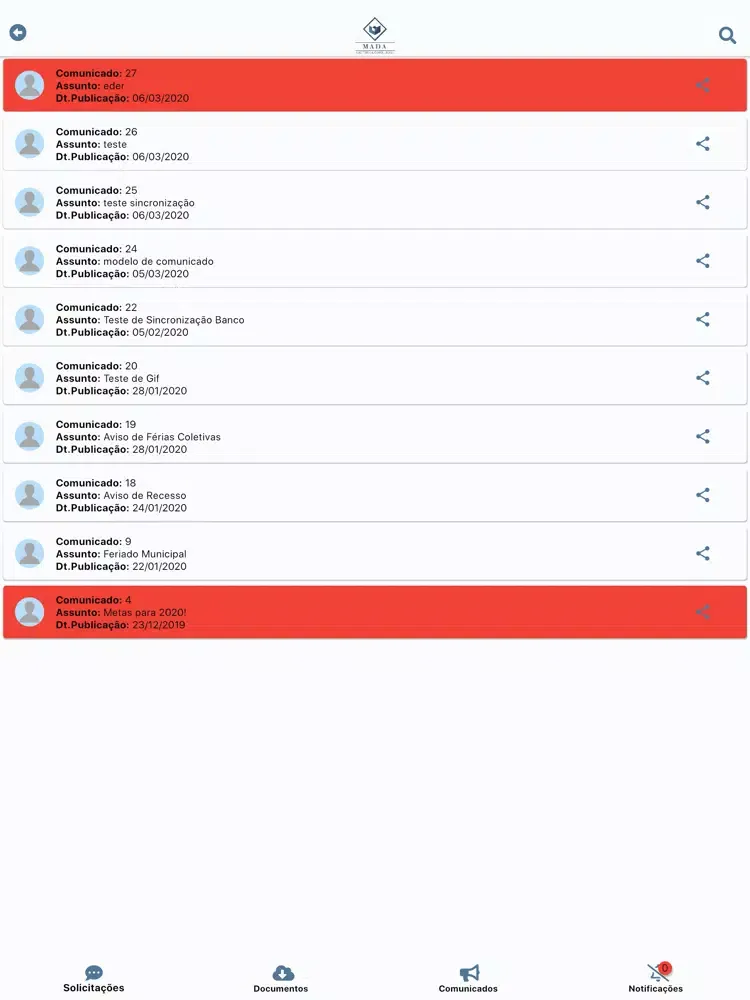 Mada Auditoria e Consultoria iPad  Ekran Görüntüleri