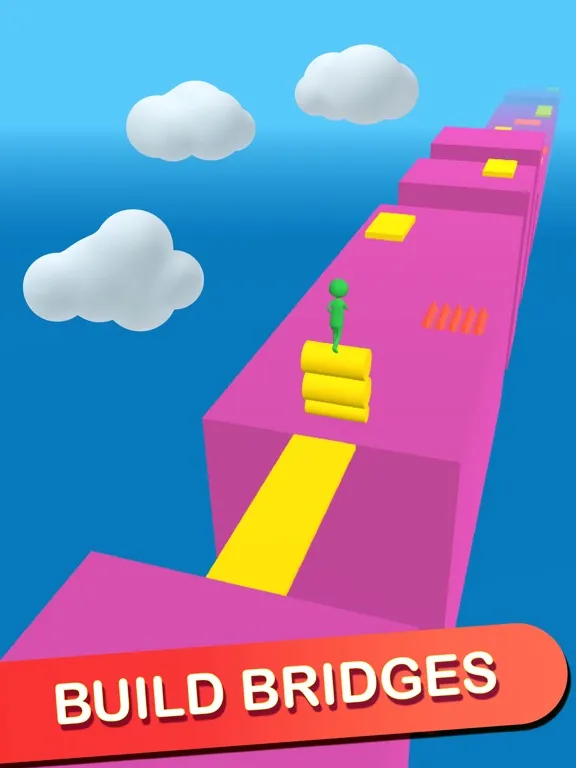 Tangkapan layar Stacky Roll iPad