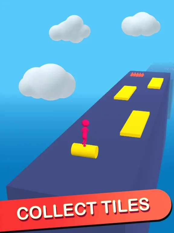 Tangkapan layar Stacky Roll iPad