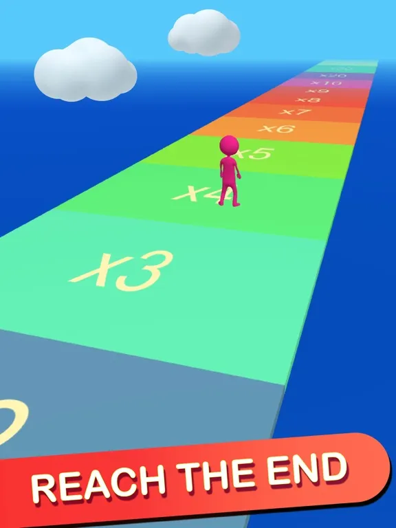 Tangkapan layar Stacky Roll iPad