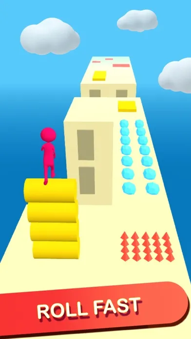 Tangkapan layar Stacky Roll