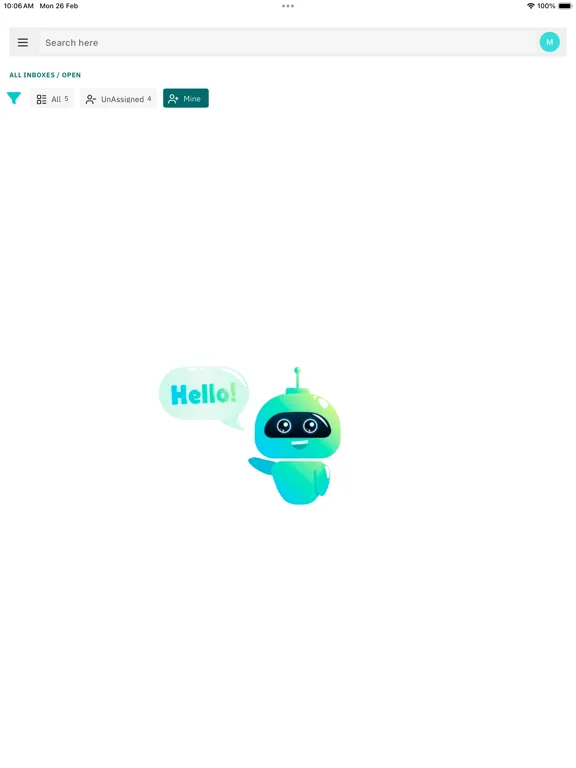 Musa3ed ChatBox iPad  스크린샷