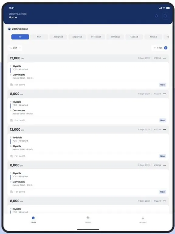 Madar Admin iPad  스크린샷