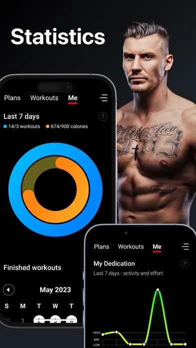 Captures d'écran de Madbarz: Bodyweight Workouts