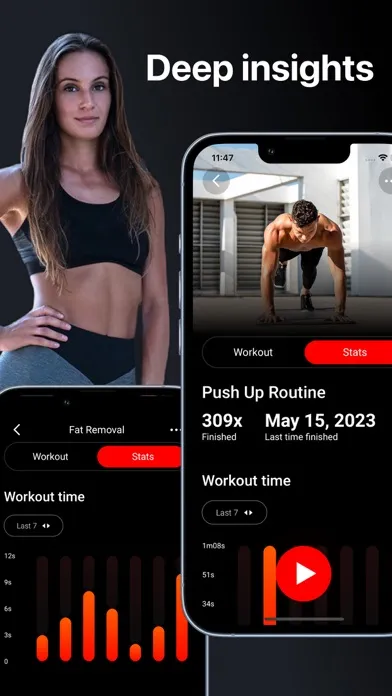 Captures d'écran de Madbarz: Bodyweight Workouts