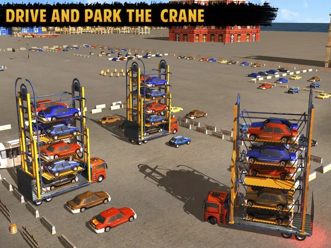 Racing Car Parking Crane iPad 应用截图