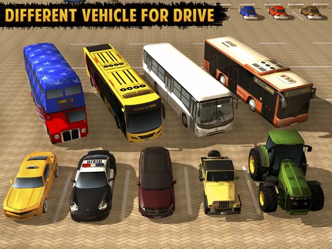 Racing Car Parking Crane iPad 应用截图
