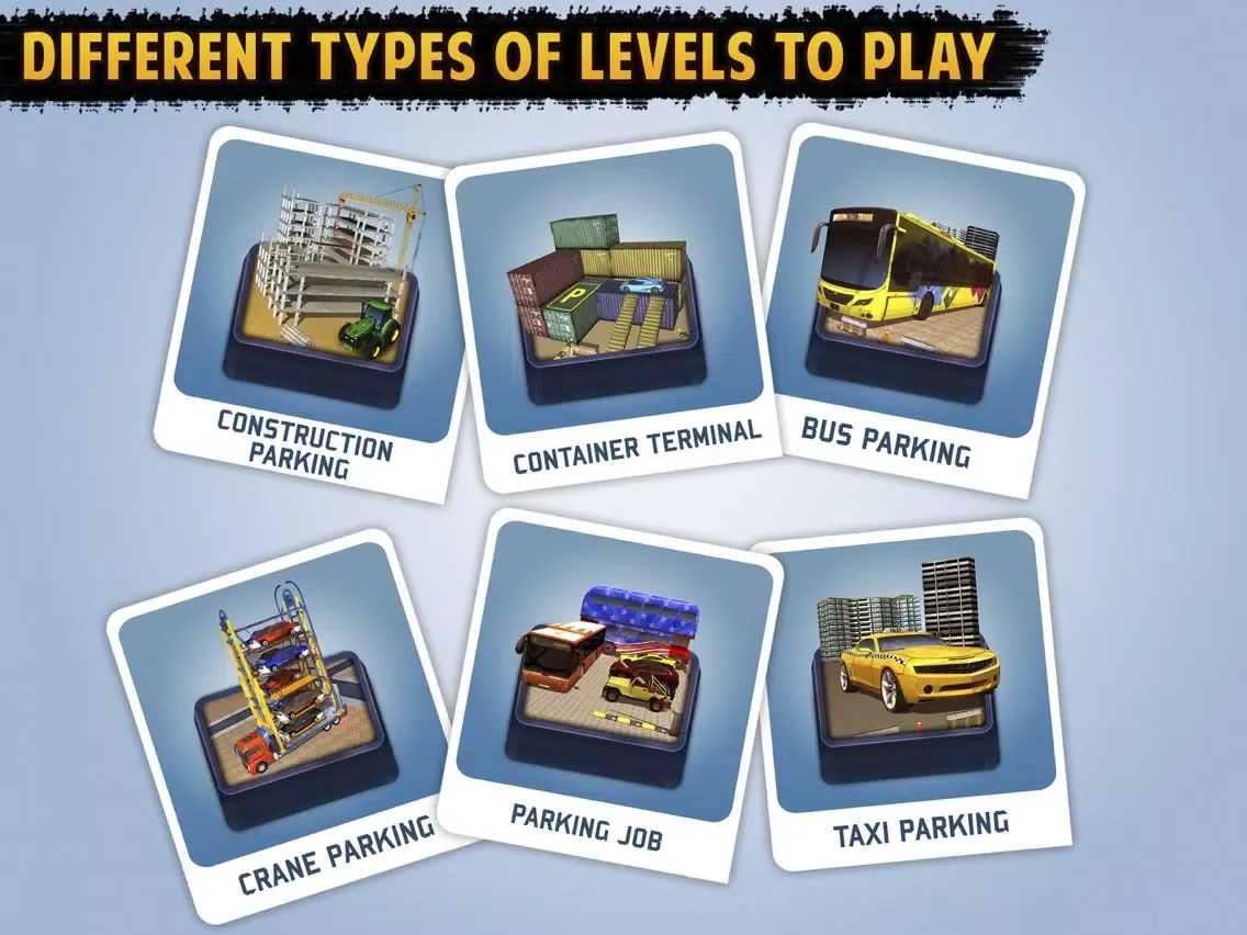 Racing Car Parking Crane iPad 应用截图
