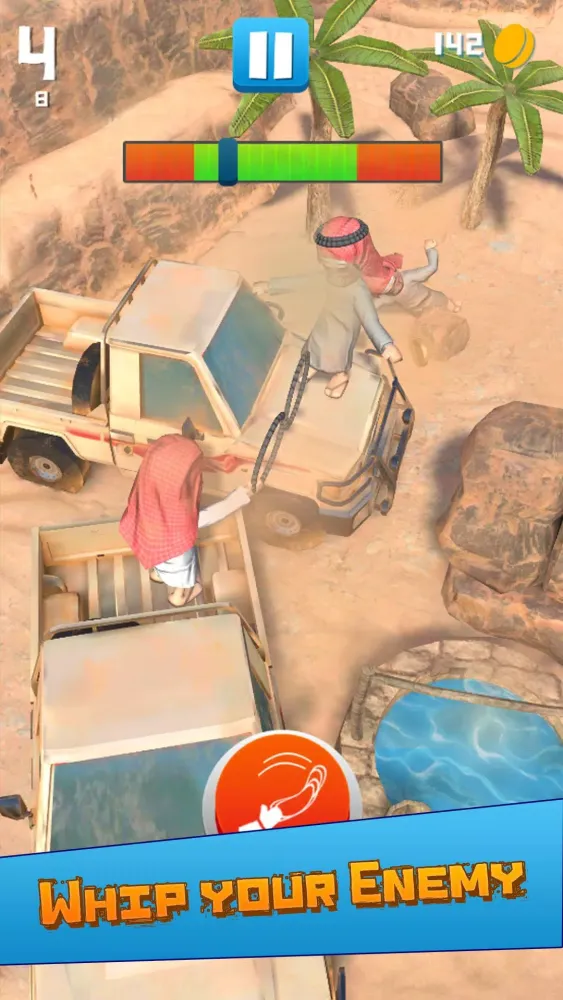 Capturas de tela do Arabian Standoff