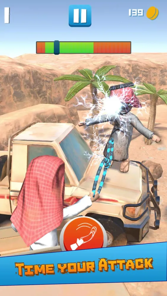 Capturas de tela do Arabian Standoff