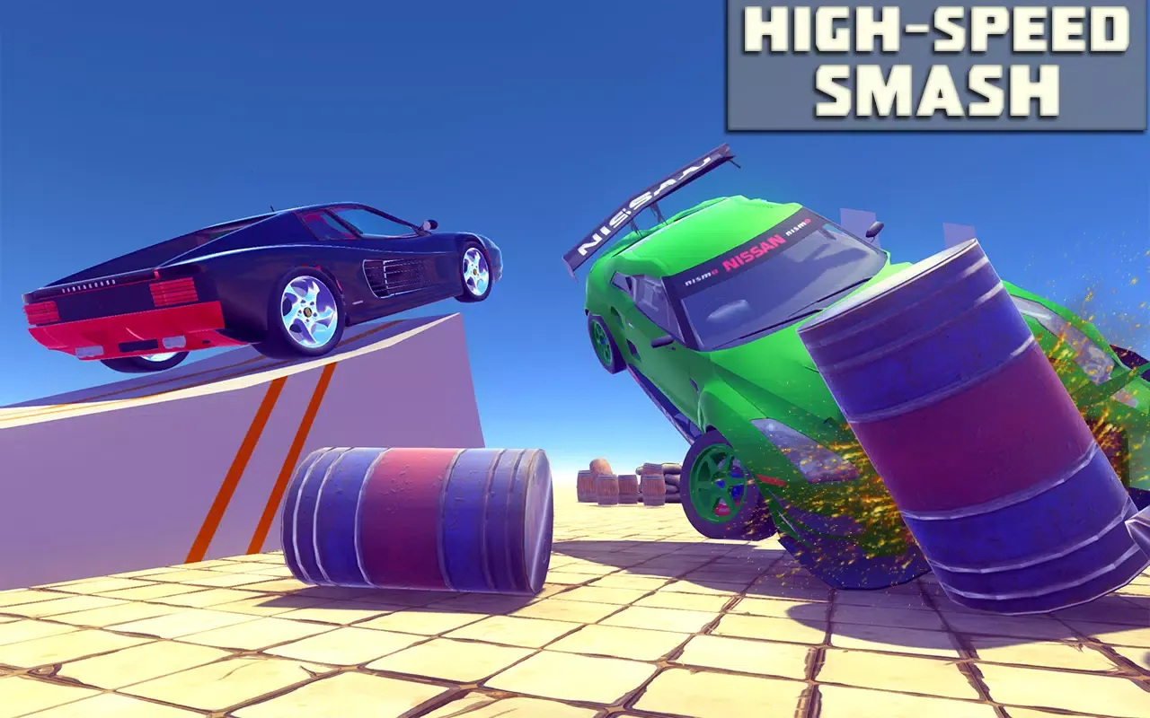 Derby Crash Car Stunt Race应用截图