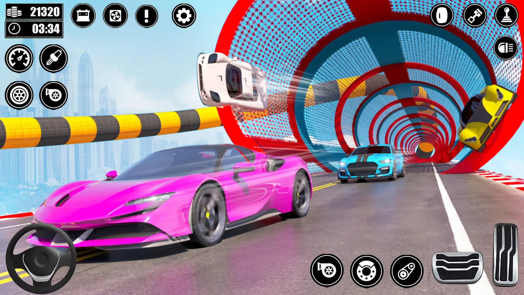 Captures d'écran de Crazy GT Stunt Car Racing
