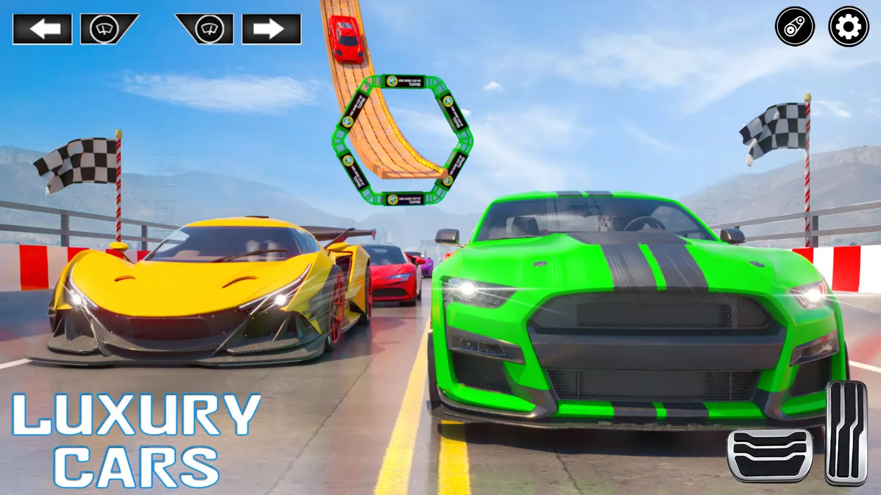 Captures d'écran de Crazy GT Stunt Car Racing