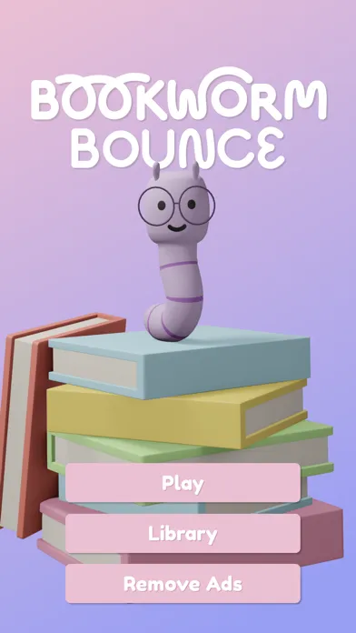 Captures d'écran de Book Worm Helix Bounce