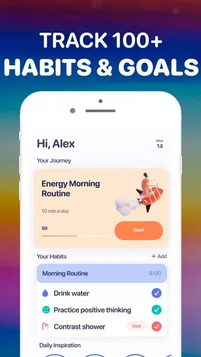 Track Self Care Habits・Habseed Screenshots