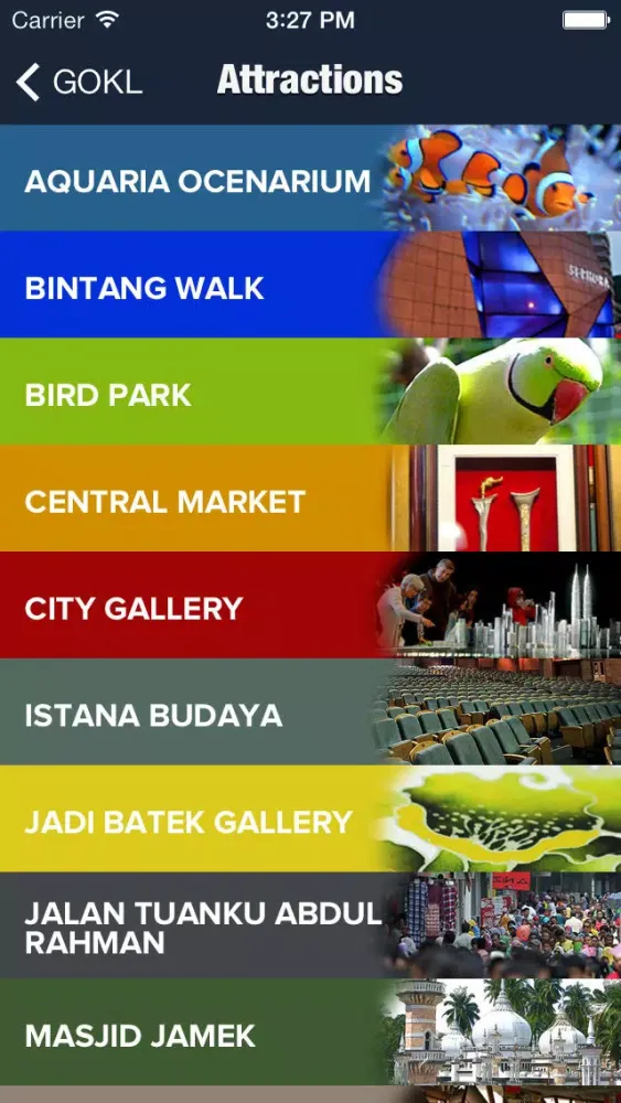 Скриншоты goKL - Kuala Lumpur Offline Travel Guide