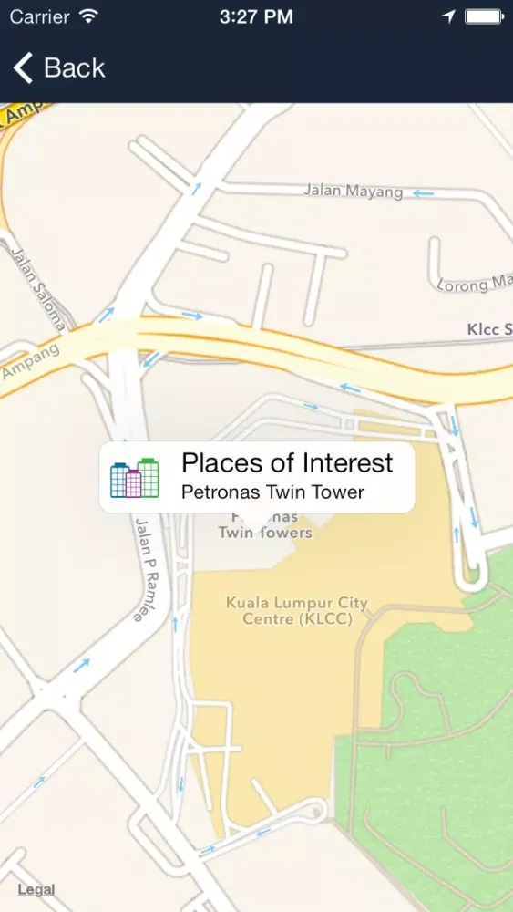 Скриншоты goKL - Kuala Lumpur Offline Travel Guide