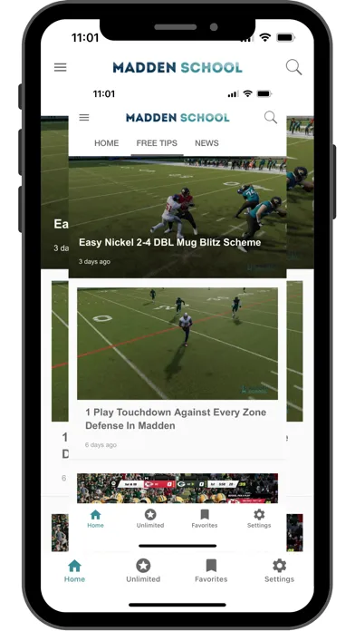 Madden School應用截圖