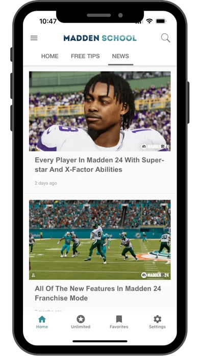 Madden School應用截圖