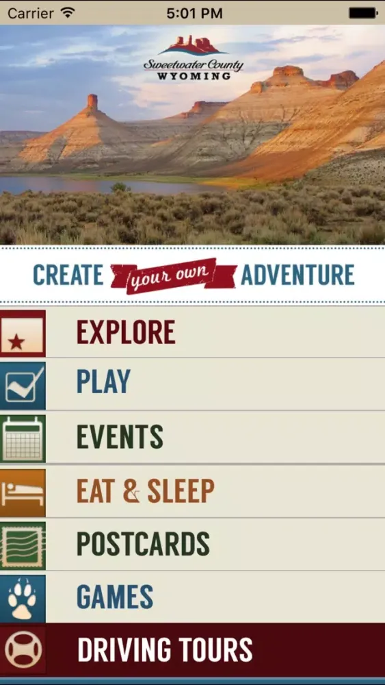 Tour Sweetwater County Wyoming स्क्रीनशॉट