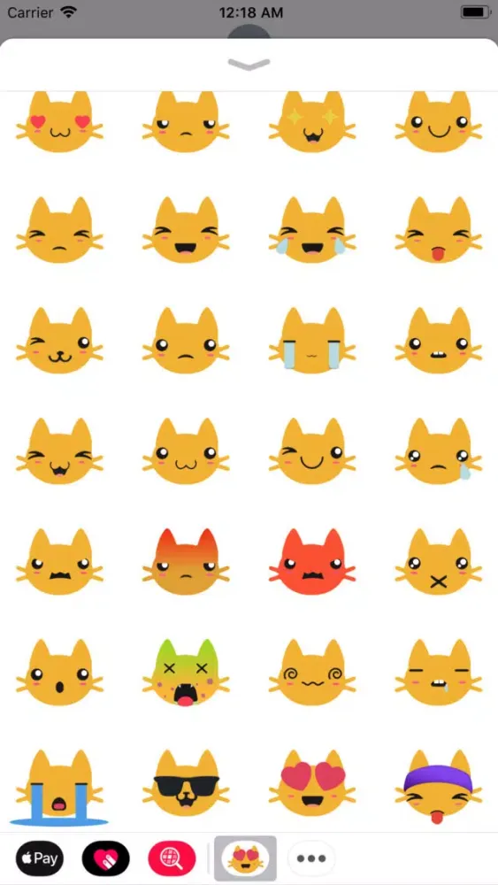 Kitty Emoji Stickers Screenshots