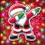 Santa & Friends Dab Stickers