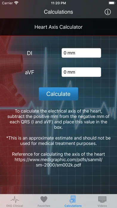 Скриншоты EKG Clinical
