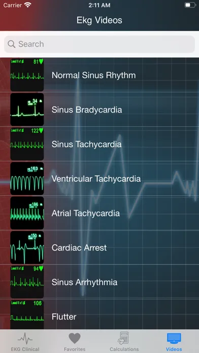 Скриншоты EKG Clinical