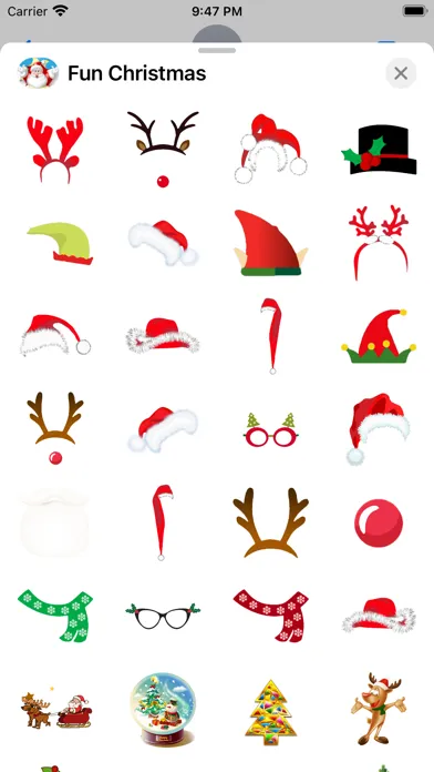 Funny Christmas for iMessage应用截图