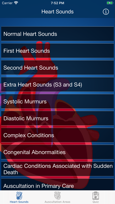 Heart Sounds Auscultation スクリーンショット