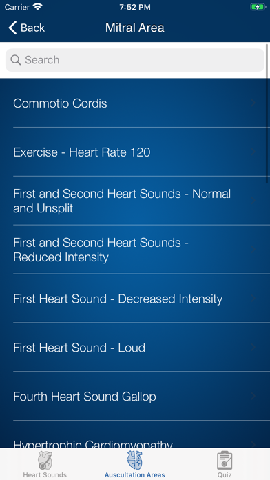 Heart Sounds Auscultation スクリーンショット