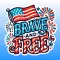July 4th Stickers Phrases